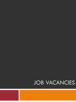 Job Vacancies - หางานอุดรธานี