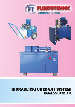 Pogledajte katalog - Hidraulični uređaji i sistemi
