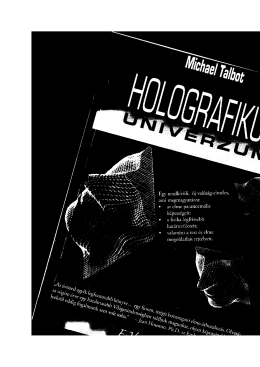 Michael Talbot - Holografikus Univerzum