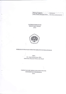 Full Papers - Pustaka Ilmiah Universitas Padjadjaran