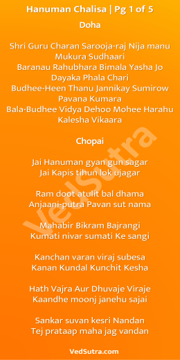 Hanuman Chalisa | Pg 1 of 5