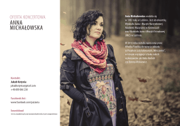 oferta - Ania Michałowska