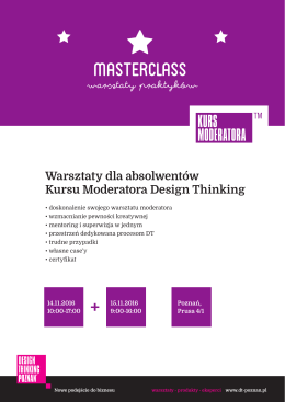 tutaj - Design Thinking Poznań