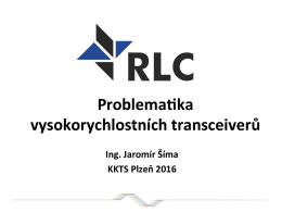 Problema_ka vysokorychlostních transceiverů