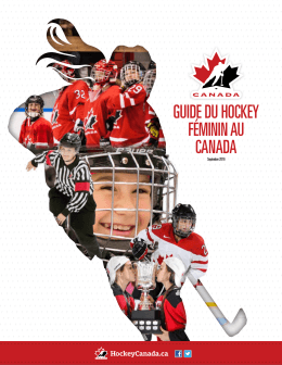 Guide du hockey féminin au canada