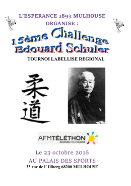 Challenge Edouard Schuler (Dimanche 23