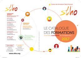 STHO 2017_web - Centre de formation Saint