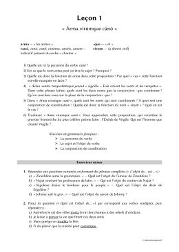 Leçon 1 - lettresclassiques.fr