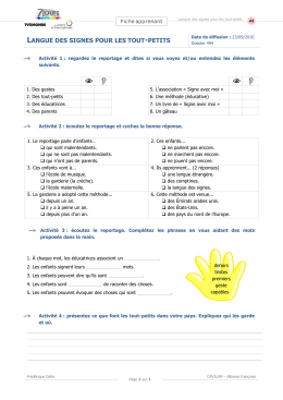 Fiche apprenant (PDF, 169 Ko) - Enseigner le français avec