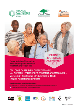 France Alzheimer Vienne - Agences Régionales de Santé