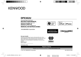 DPX302U - Kenwood