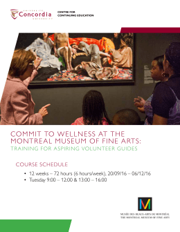commit to wellness at the montreal museum of fine arts