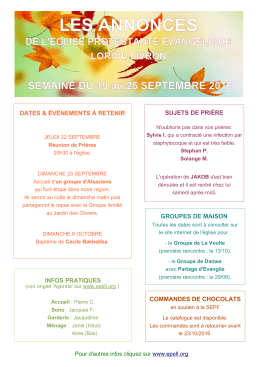 les annonces - www.epell.org