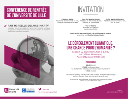Invitation - Sciences Po Lille