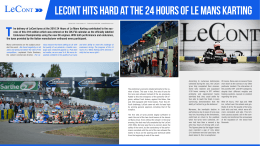LeCont hits hard at the 24 Hours of Le Mans Karting