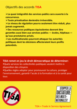 Flyer_STOP_TiSA_VD - SSP - Vaud / Syndicat des services