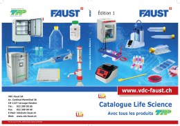 Catalogue Life Science - VDC