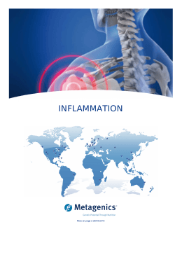 inflammation - Metagenics Europe
