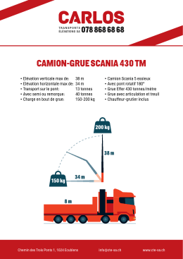scania 430 tm sca - Carlos Transports Elevations