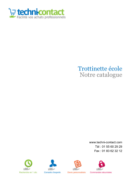 Trottinette école Notre catalogue - Techni