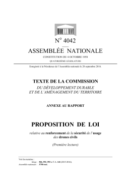 N° 4042 ASSEMBLÉE NATIONALE PROPOSITION DE LOI