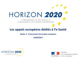 Horizon 2020 - Cap Digital