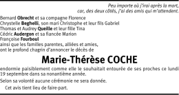 Marie-Thérèse COCHE