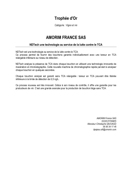 Résumé AMORIM FRANCE (169.28 Ko, PDF) - Vinitech