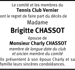 Brigitte CHASSOT