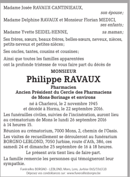 Philippe rAVAuX