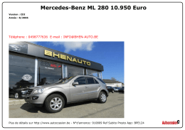 Mercedes-Benz ML 280 10.950 Euro