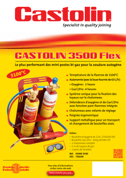 Castolin 3500 Flex - La boutique du soudeur