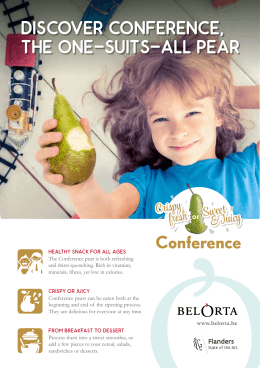 discover conference, the one-suits-all pear