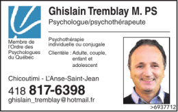 Ghislain Tremblay M. PS