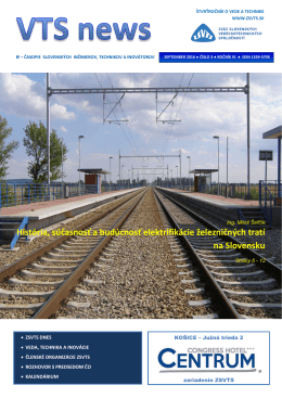 História, súčasnosť a budúcnosť elektrifikácie železničných