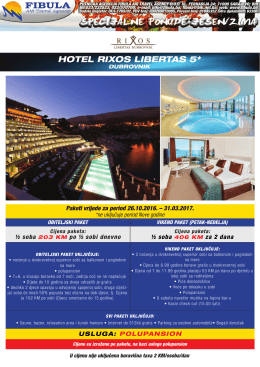 sheraton dubrovnik riviera hotel 5* hotel rixos libertas 5