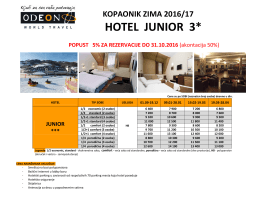 HOTEL JUNIOR 3*