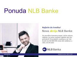 Ponuda NLB Banke