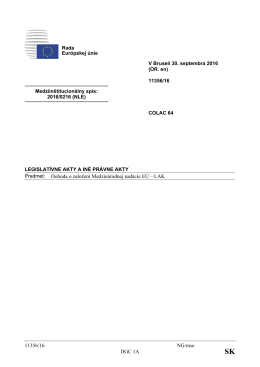 Dohoda o založení Medzinárodnej nadácie EÚ – LAK