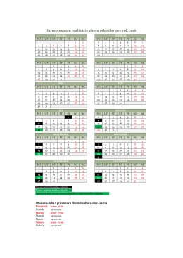 2010-2019 calendar (Mon-Sun)