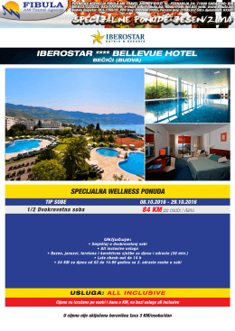 Sheraton Dubrovnik riviera hotel 5* iberoStar **** bellevue hotel
