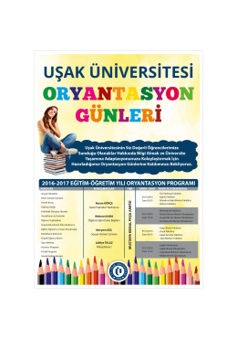 İç - Uşak Üniversitesi