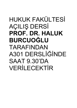 prof. dr. haluk burcuoğlu