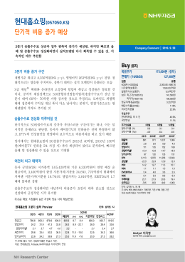 현대홈쇼핑 - Naver