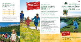 Sommerclou Card 2016