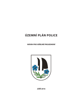 územní plán police