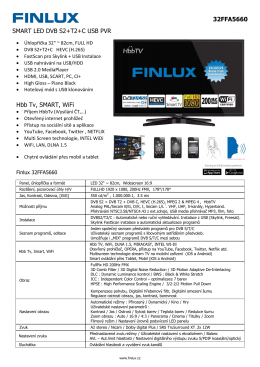 32FFA5660 SMART LED DVB S2+T2+C USB PVR