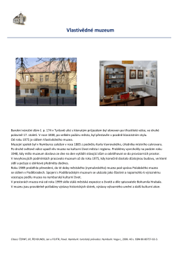 Vlastivědné muzeum - Městská knihovna Nymburk
