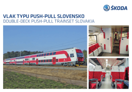 vlak typu push-pull slovensko