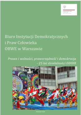 Publikacja elektroniczna „Biuro Instytucji Demokratycznych i Praw